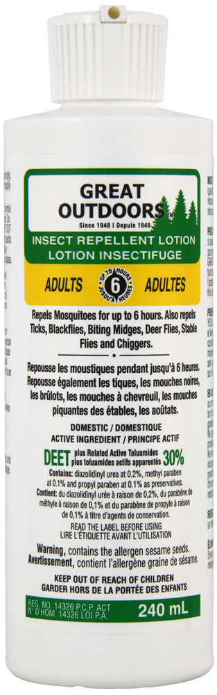 Great outdoors Insect Repellent lotion