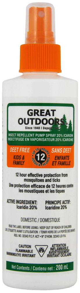 insect repellent pump spray