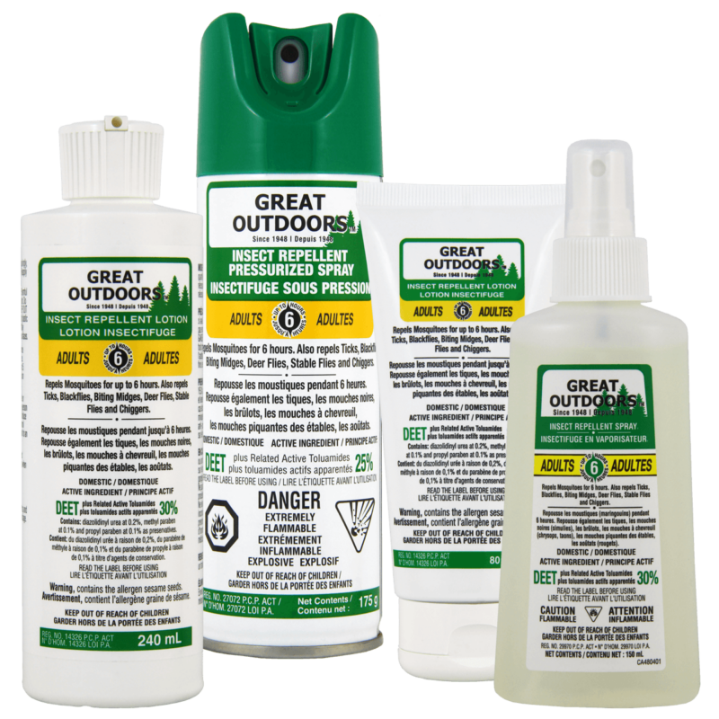 GREAT OUTDOORS Insect Repellents